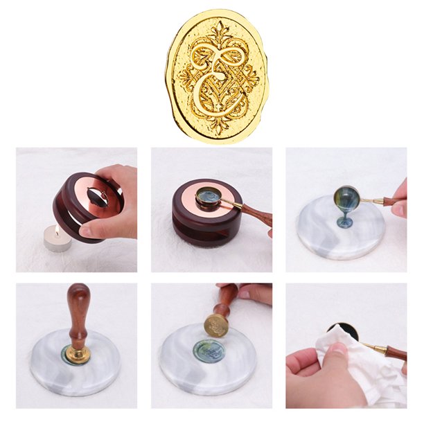 Cuadros Decorativos Cabeza de sello de sobre de invitación con cabeza de pintura de fuego creativa para tarjeta de boda (E) Ehuebsd embutido en tela