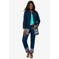 thumbnail image 6 of Jessica London Women's Plus Size Embroidered Denim Topper, 6 of 6