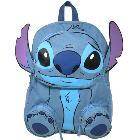 Stitch Front Body 16" Backpack with 3 Zipper Pockets