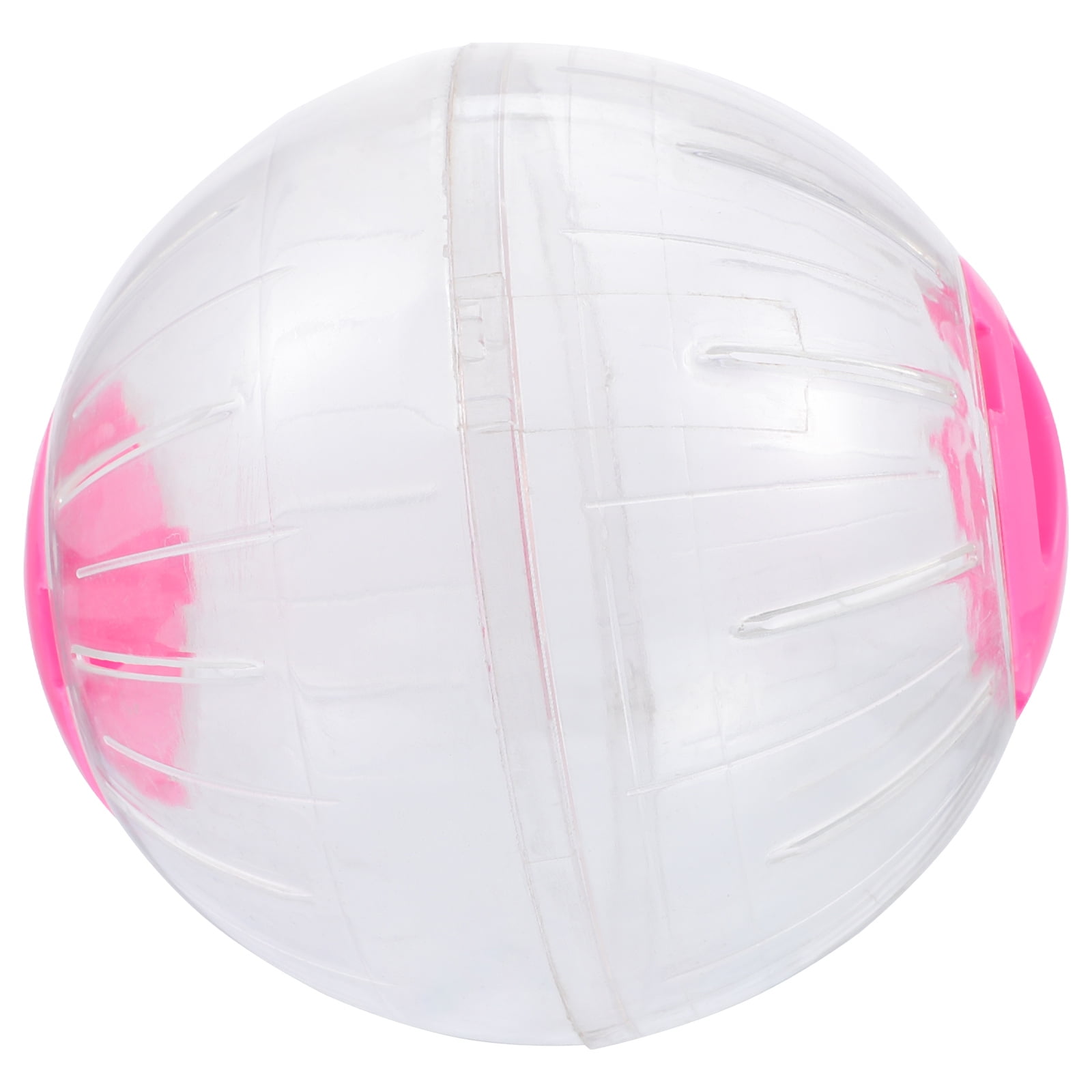 Amosfun Pet Running Wheel Pink Small Animal Exercise Ball for Hamsters and Chinchillas