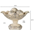 thumbnail image 3 of Floressa Centerpiece Bowl and Orbs Silver Set of Four Silver Metallic Bowl Orbs Set of Four, 3 of 5