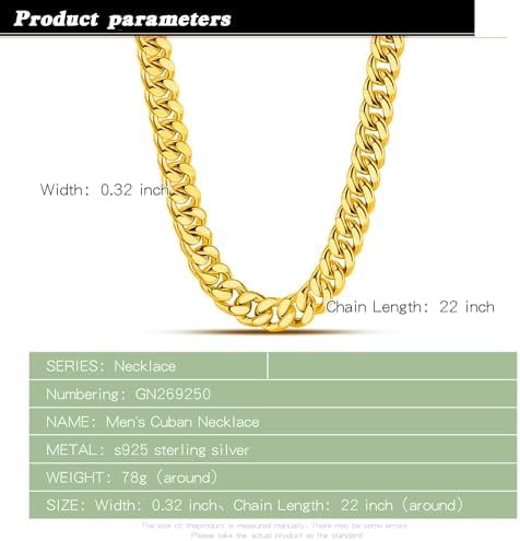 Men Italian 925 Sterling Silver Necklace 8-10-12MM Solid Miami Cuban Link Chain 18 "20" 22 "24" 26" 28 "30 "Man Women Jewelry Gift