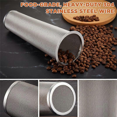 thumbnail image 3 of 3PCS Cold Brew Coffee Filter Stainless Steel Filter Coffee Tea Infuser Coffee Strainer, 3 of 5