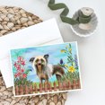 thumbnail image 2 of Chinese Crested Spring Greeting Cards and Envelopes Pack of 8, 2 of 2