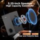 thumbnail image 4 of Hiwill Dolby Audio Barra de sonido para Smart TV, barra de sonido de graves profundos 2.1 para TV con subwoofer grande de 5,25 pulgadas, graves y agudos ajustables, sistema de sonido envolvente para a, 4 of 5