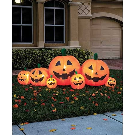Airflowz Inflatable 8 Pumpkin Patch Inflatable Halloween