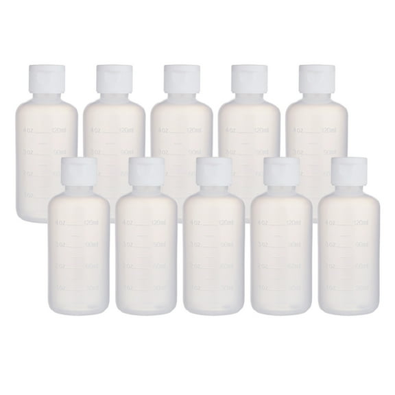 12pc 120ml Plastic Glue Bottles Clear 11.5cm Capacity: 120ml Clear