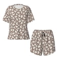thumbnail image 4 of Lsque Cute Rabbit Women's Short-Sleeved Pajama Set - 2 Piece Soft and Lightweight Sleepwear Set-XX-Large, 4 of 9