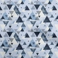 thumbnail image 1 of oneOone Rayon Grayish Blue Fabric Geometric Diy Clothing Quilting Fabric Print Fabric By Yard 56 Inch Wide, 1 of 5