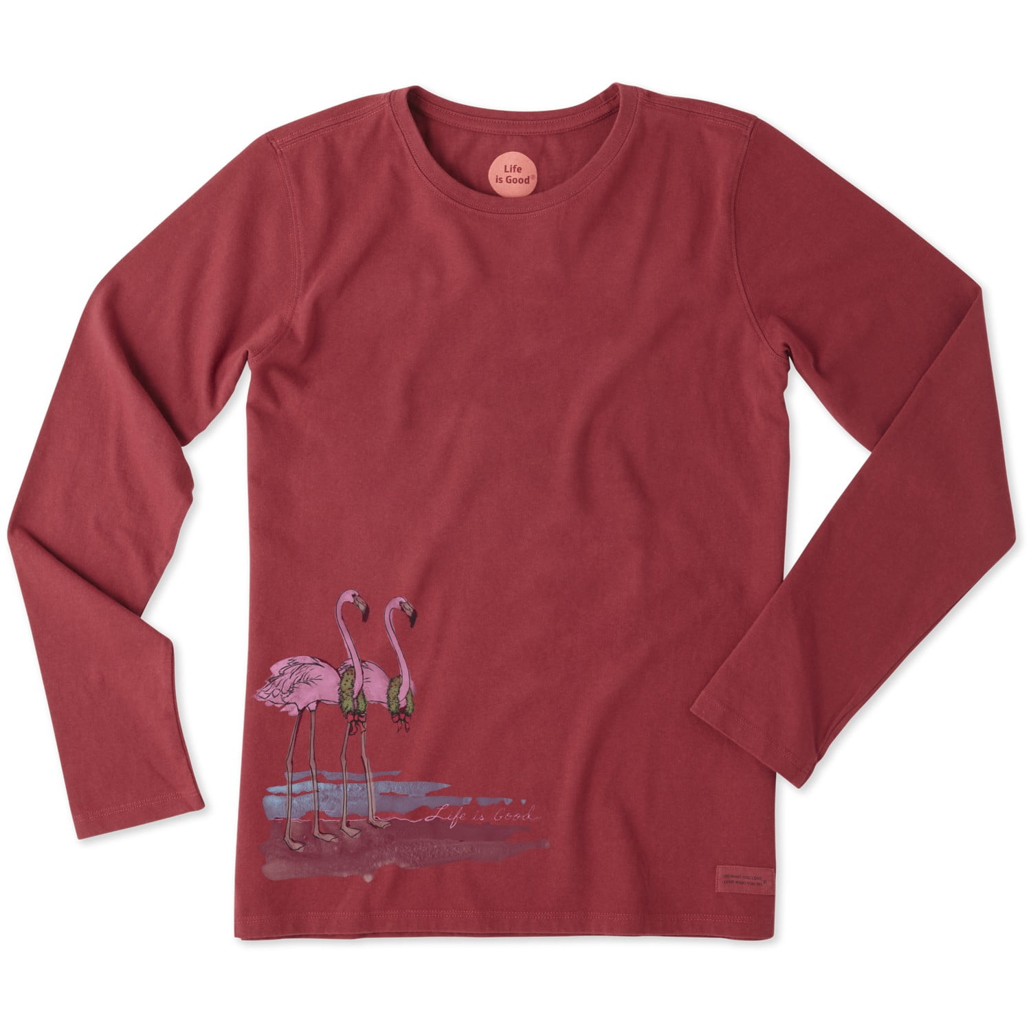 Life is Good. Women's LS Crusher Tee 