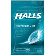 Halls Cough Drops Ice Peppermint 30 Drops