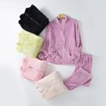 thumbnail image 6 of Sngxgn Women’s Outfits Short Sleeve Pullover and Long Pants Pajama Lounge Sets(Purple,XL), 6 of 7