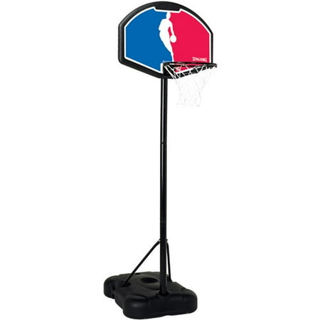 Spalding Youth Portable NBA Logo Man Backboard, Red/White/Blue