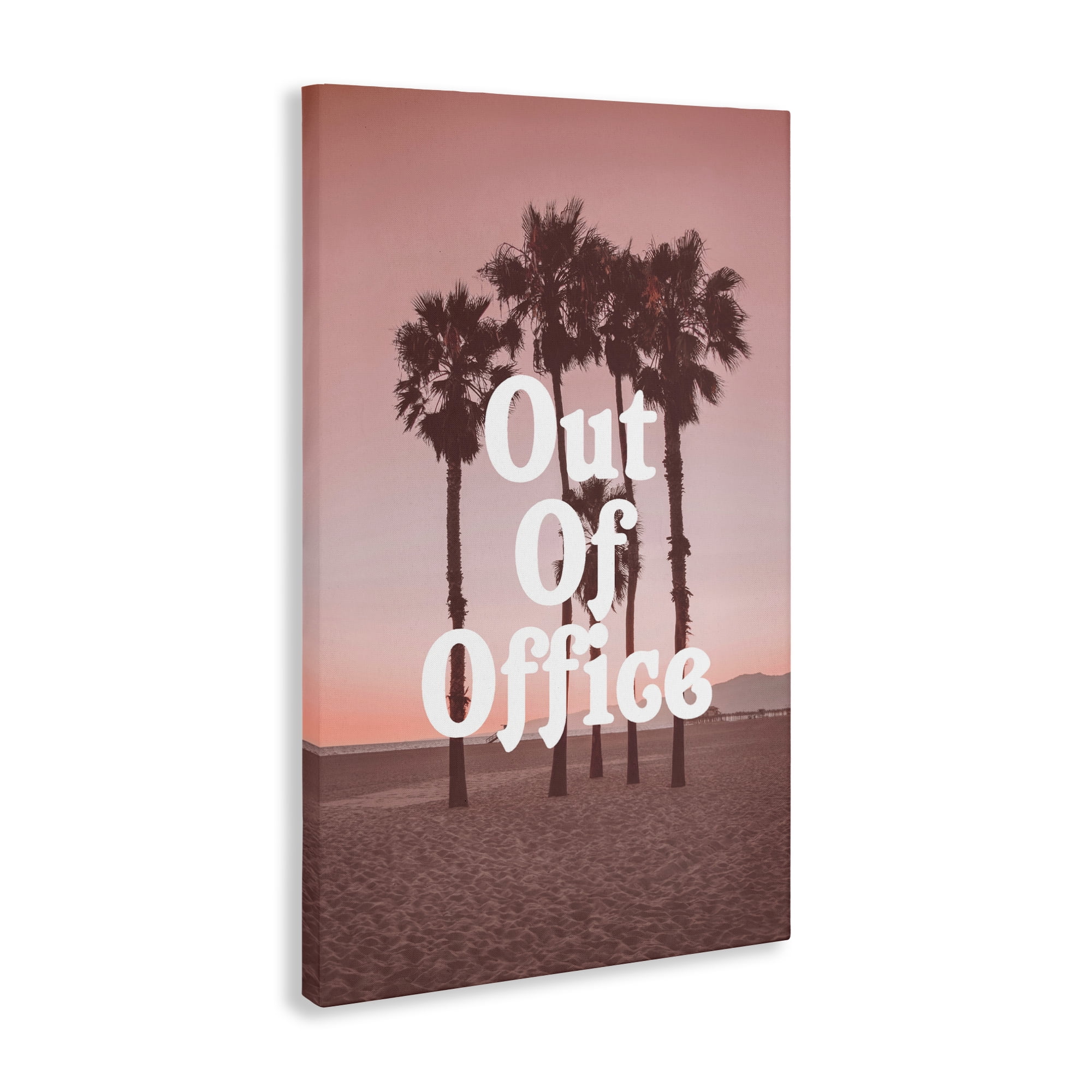 Stupell Industries Out Of Office Tropical Escape Canvas Wall Art, design by Lil' Rue