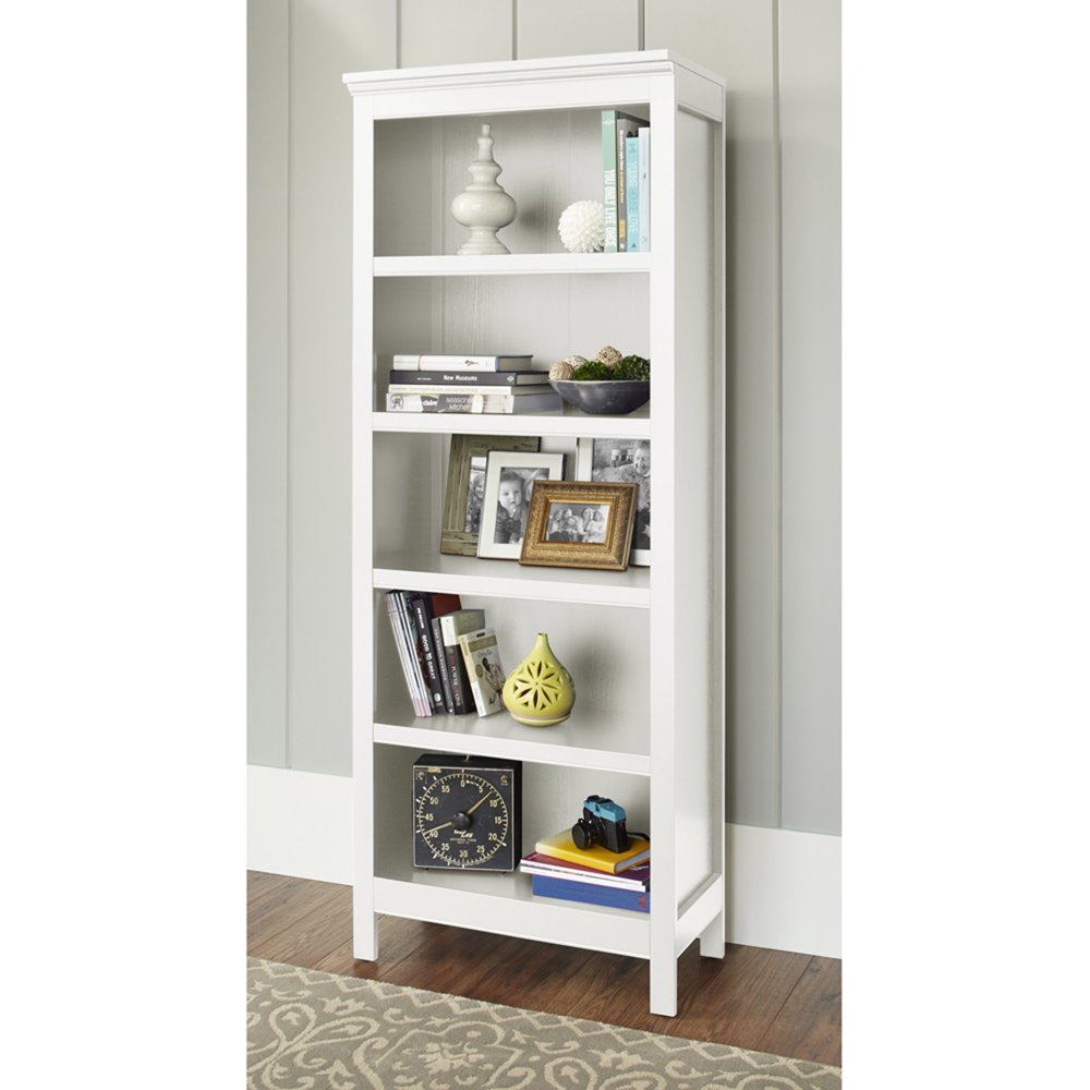 10 Spring Street Burlington Collection 5Shelf Bookcase, Multiple
