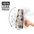 thumbnail image 3 of OBREWU Paw Print Tumbler with Handle and Lid,Paw Print 40oz Double Wall Vacuum Insulated Tumbler,Cups Gift for Women and Men, 3 of 7