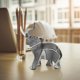 thumbnail image 4 of Resina Elefante Estatua Arte Adornos Graffiti Animal Escultura Artesanía (B) Tmvgtek Libre de BPA, 4 of 6