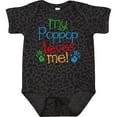 thumbnail image 3 of Inktastic My Poppop Loves Me Grandchild Boys or Girls Baby Bodysuit, 3 of 5