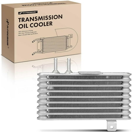 A-Premium Transmission Oil Cooler Compatible with Mitsubishi Lancer 2008-2015, Outlander Sport 2011-2020, 2.0L 2.4L, Naturally Aspirated