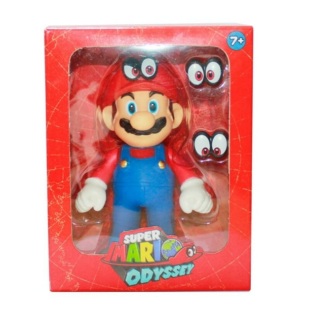 Figura de acción de Super Mario Bros, Luigi Yoshi, modelo de periféricos de Anime, muñeca sorpresa, caja de regalo, juguetes, adornos, regalos de cumpleaños para niños qym unisex