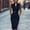Dark Blue, variant on Morttic Women's V-Neck Sleeveless Belted Midi Dress – Slim-Fit with Pockets Solid Color Elegant Casual Outfit White,M