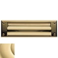 thumbnail image 7 of Baldwin 10 in x 3 Brass Mail Slot, 7 of 7