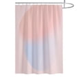 thumbnail image 1 of Esaierr Bathroom Curtains,Ombre Shower Curtain Waterproof Polyester Shower Curtain 71x71inch, 1 of 6