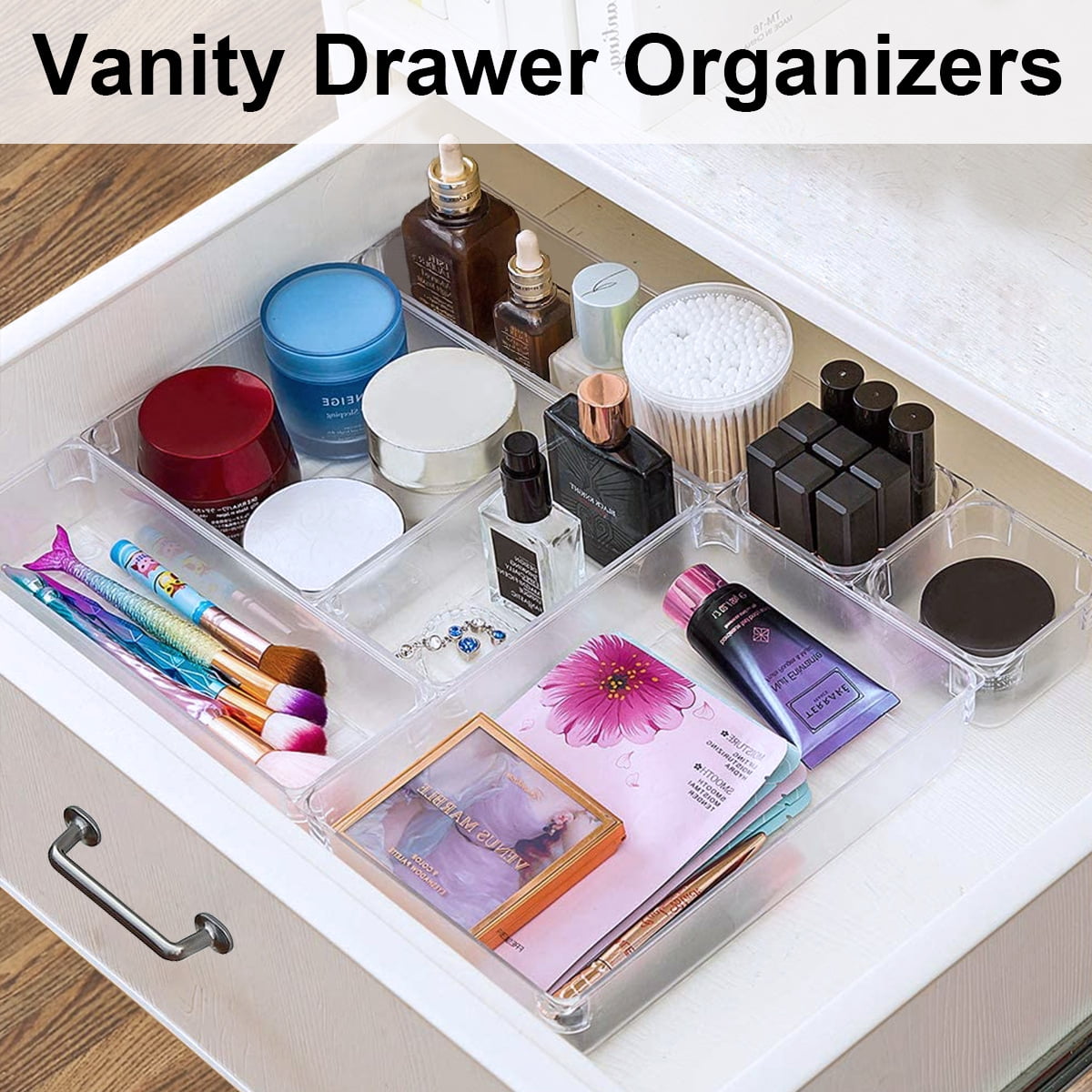 Transparent Acrylic Tray Drawer Organizer