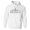 White, variant on Skyline Brussels Belgium Hoodie Sweatshirt Unisex Large White
