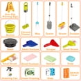 thumbnail image 3 of iYofe Kids Cleaning Set Toys 29PCS, Toddler Cleaning Set with Broom and Dustpan Set, Housekeeping Pretend Play Toys with Realistic Kids Vacuum, Duster, Brush, Rag, Toddler Girl Boy Gift, Red, 3 of 8