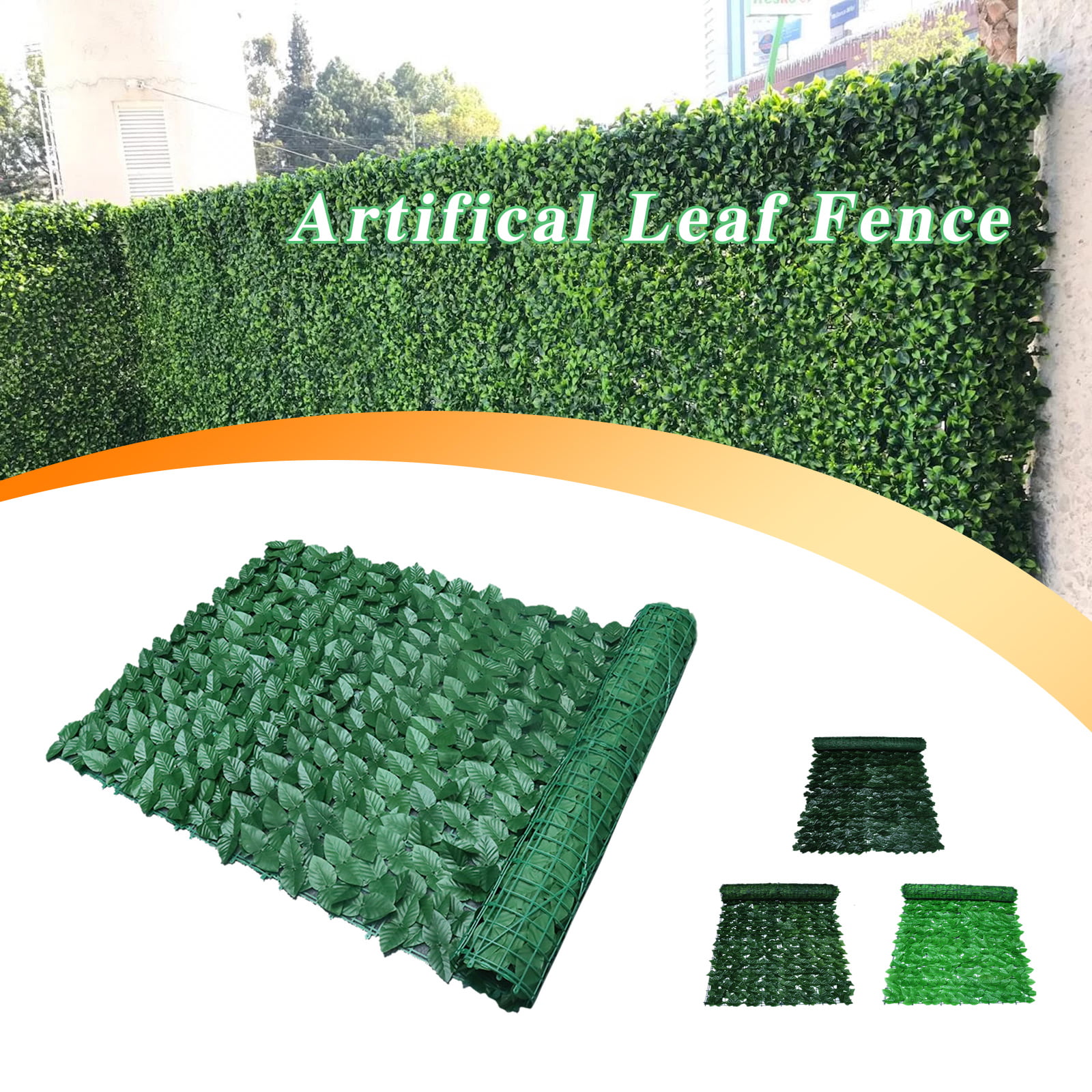 Details about   0.5x1m Outdoor Decor Trellis Fence Privacy Protection Backdrop Artificial Leaf