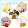 thumbnail image 4 of 24 Pcs Straw Covers Caps Silicone Straw Tips Cover Reusable Drinking Straw Tips Lids Cute Cartoon Anti-dust Straw Plug for 6mm Straws Splash Proof Home Kitchen Accessories (not Include Straw), 4 of 4