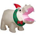 thumbnail image 1 of Christmas Airblown Hippo, 1 of 6