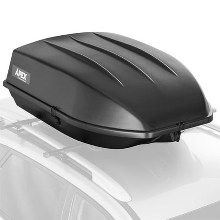Roof Mount Boxes - Apex Roof Cargo Box Storage Carrier 57 x 39 x 19.5
