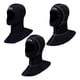 thumbnail image 5 of Sigue buceando DH-321 Nylon Dive Cap Capucha flexible a prueba de frío Hombres Mujeres Head Cover Surf a prueba de fugas Underwater Hat Deportes acuáticos Negro Línea XL kenally OD002585-04B, 5 of 7