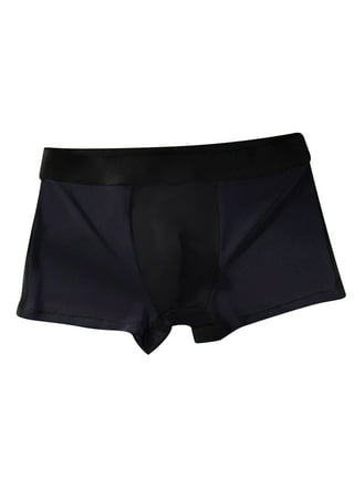 Detachable Men's Ice Silk Thong Underwear Bikini Fashion - Temu