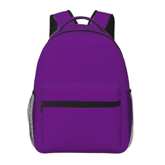 Lsque Sac à Dos Décontracté Motif Violet pour École, Travail, Voyage – Sangles Réglables, Multiples Compartiments – Design Ergonomique, Compatible avec Ordinateurs Portables et Tablettes - Taille Unique