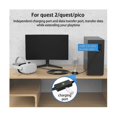 thumbnail image 3 of For Quest 2/pico4/neo3/meta Link Multi-function Streaming With Charging A-c Port Ty, 3 of 5