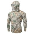 thumbnail image 4 of VBVC Unisex Ice Silk Sunscreen Hoodies With Face Mask,Breathable Hunting Outdoor Top For Men and Women,Camouflage,Size XXL, 4 of 9