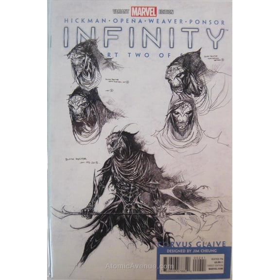 Infinity #2C VF ; Marvel Comic Book