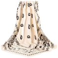 thumbnail image 1 of Head Scarf Paisley Sun Protection Headgear No Brim Smooth Headwrap for Spa, 1 of 10
