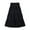 Black, variant on Xunlbb Up to 50% off Midi Skirt, Woman Summer Leisure Lace High Waist A-line Skirt Gift for Girls, Size S-L