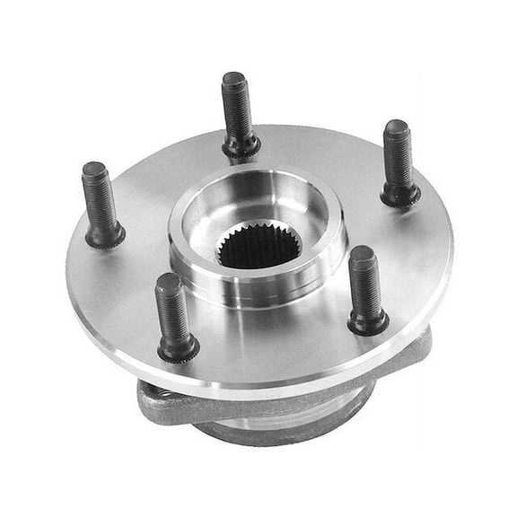 Front Wheel Bearing Hub Assembly - Compatible with 1994 - 1999 Dodge Ram 1500 4WD (with 2-Wheel ABS) 1995 1996 1997 1998