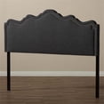 thumbnail image 2 of Baxton Studio Nadeen Fabric Upholstered King Headboard in Dark Gray, 2 of 5