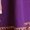 Purple, variant on Women’s Lounge Dress - Boho Midi Muu Muu Dress with Printed Border, Relaxed Fit Crinkle Cotton Gauze, Side Pockets