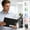Black, variant on FEOLGEHLY File Folders, Office Folder Cover, Thickened Writing Board, Portable Document Storage, Durable and Sturdy for Home Work Office Organise Exam Papers Receipts Contracts Coupons (Green)