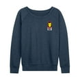 thumbnail image 2 of Marvel Iron Man - Invincible Oversized - Women's French Terry Pullover Sweatshirt, 2 of 5