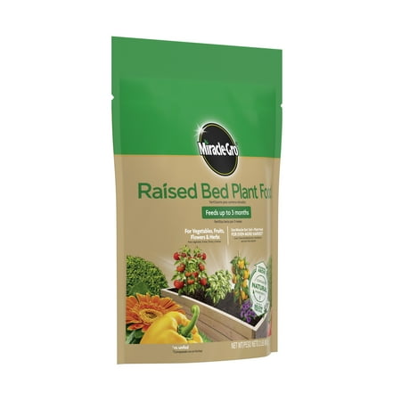 Miracle-Gro Raised Bed Plant Food 2 lb. - Black