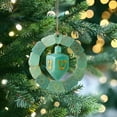 thumbnail image 3 of Colgante de adorno navideño de acrílico | Decoración navideña irrompible para el hogar, el árbol, el coche y la mochila | Figuras festivas de copos de nieve y renos, 3 of 4