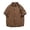 Coffee, variant on Mens Plus Size Short Sleeve Button Down Shirts Moisture Wicking Casual Stretch Beach Vacation Wedding Breathable Lapel Collar Summer Untucked Tops Beige L
